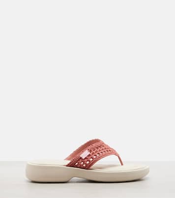 La Poolette crochet thong sandals | Chloé