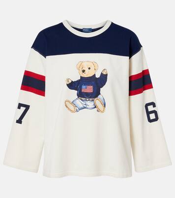 Bedrucktes Sweatshirt aus Baumwoll-Jersey | Polo Ralph Lauren