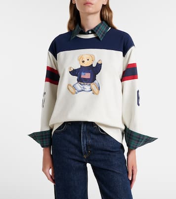 Bedrucktes Sweatshirt aus Baumwoll-Jersey | Polo Ralph Lauren