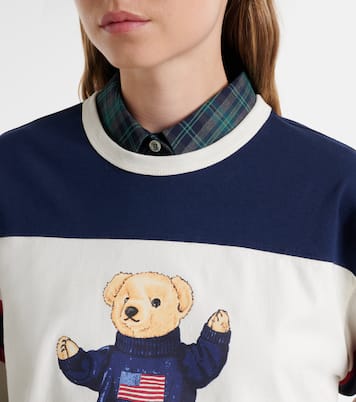 Bedrucktes Sweatshirt aus Baumwoll-Jersey | Polo Ralph Lauren