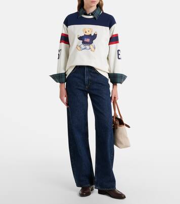 Bedrucktes Sweatshirt aus Baumwoll-Jersey | Polo Ralph Lauren