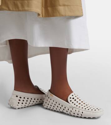 Gommino perforated leather loafers | Tod's