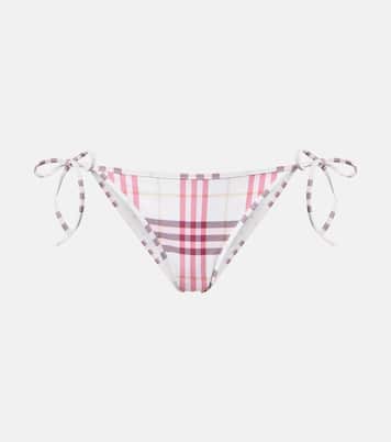 Braga de bikini con Burberry Check | Burberry