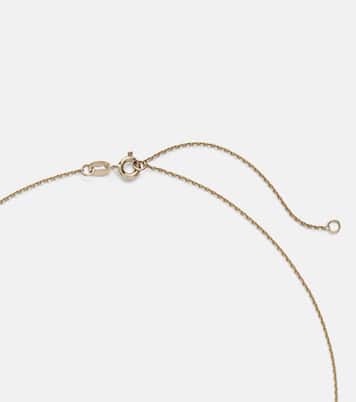 عقد من الذهب عيار 14 قراط مع ألماس Vintage Scallop Shell | Stone and Strand