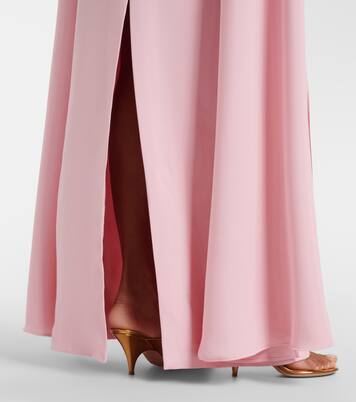 Embroidered gown | Costarellos