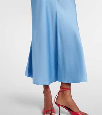 Abito midi in raso | Victoria Beckham