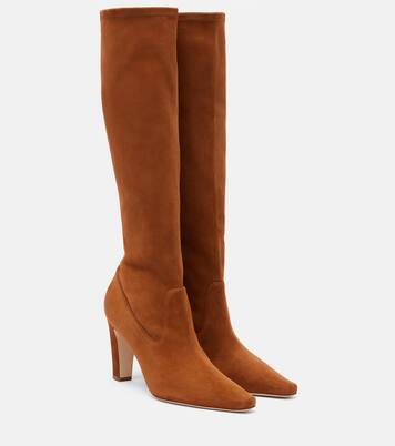 Pavisco suede knee-high boots | Manolo Blahnik