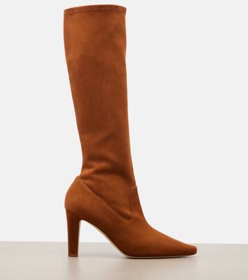 Pavisco suede knee-high boots | Manolo Blahnik