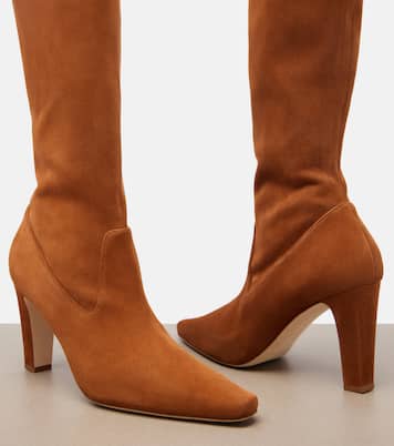 Pavisco suede knee-high boots | Manolo Blahnik