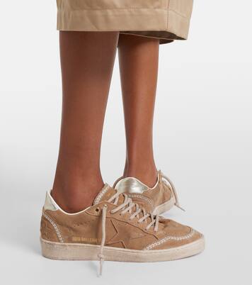 Zapatillas Ball Star de ante bordadas | Golden Goose