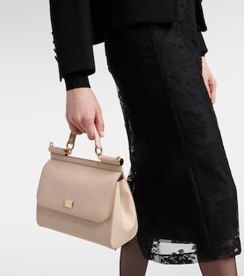 Sac Sicily Medium en cuir | Dolce&Gabbana