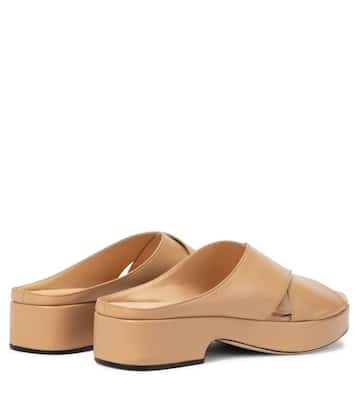 Pantoletten Iggy aus Leder | By Far