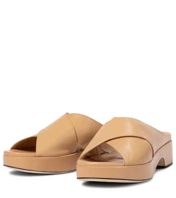 Pantoletten Iggy aus Leder | By Far