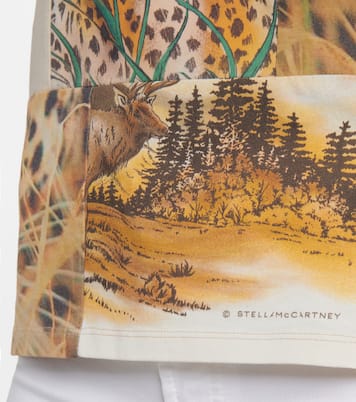 Bedrucktes T-Shirt aus Baumwolle | Stella McCartney