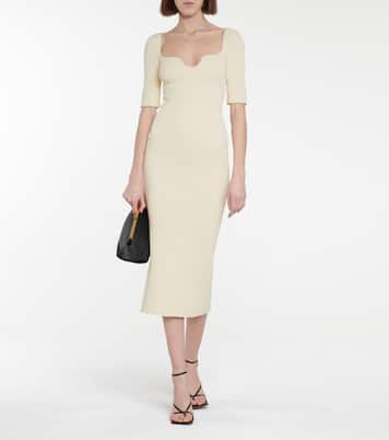Midikleid Leana aus Rippstrick | Khaite