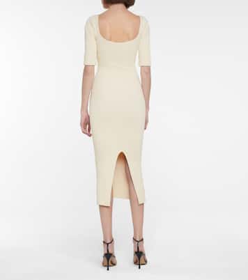 Midikleid Leana aus Rippstrick | Khaite