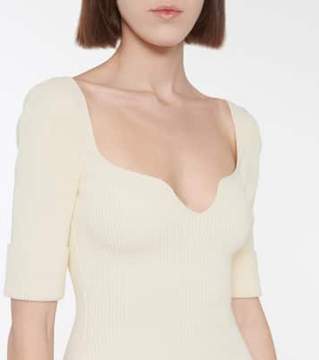 Midikleid Leana aus Rippstrick | Khaite