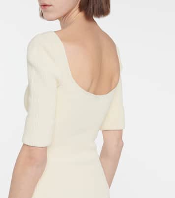 Midikleid Leana aus Rippstrick | Khaite