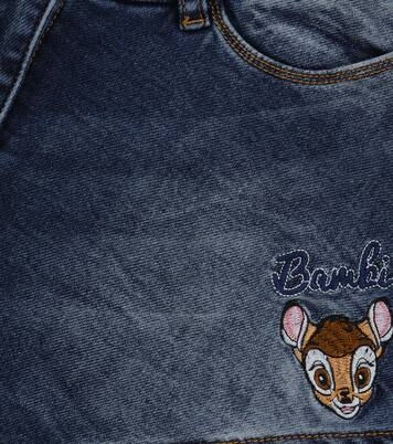 x Disney® denim shorts | Monnalisa
