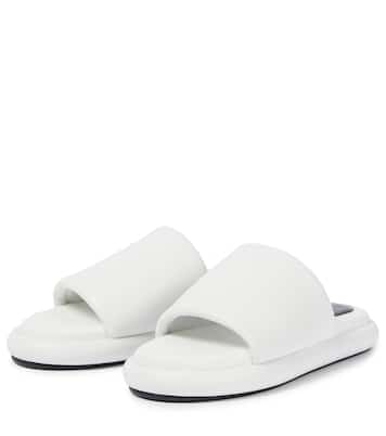 Pantoletten Pipe aus Leder | Proenza Schouler