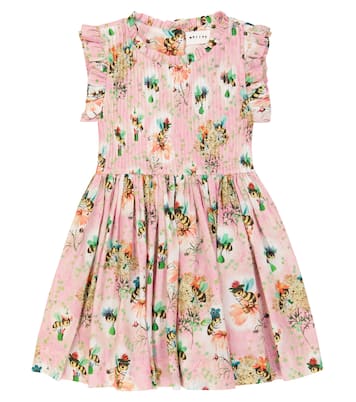 Robe Polly Honeybee imprimée en coton | Morley