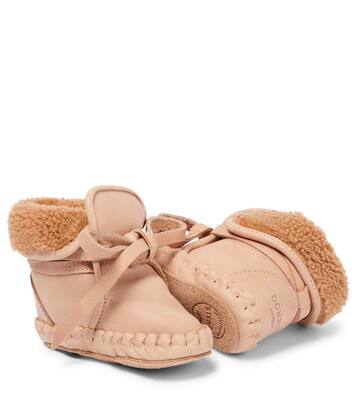 Baby Jaya leather booties | Donsje