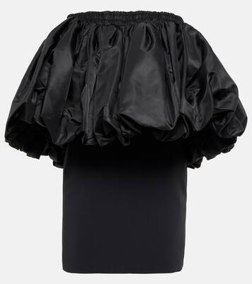 Robe bustier en satin | David Koma