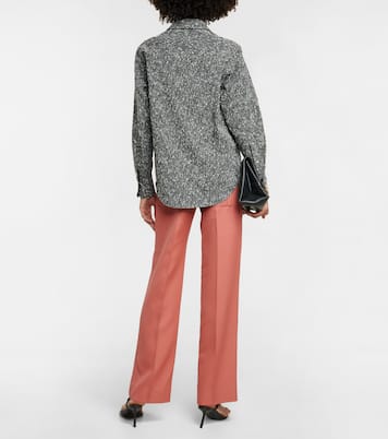 Hemd aus Bouclé | Victoria Beckham