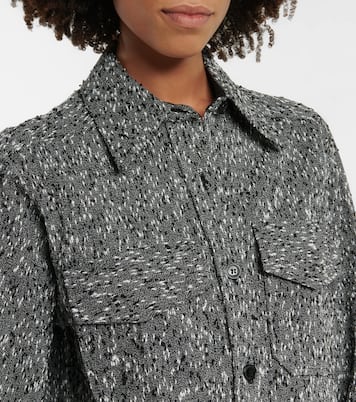 Hemd aus Bouclé | Victoria Beckham