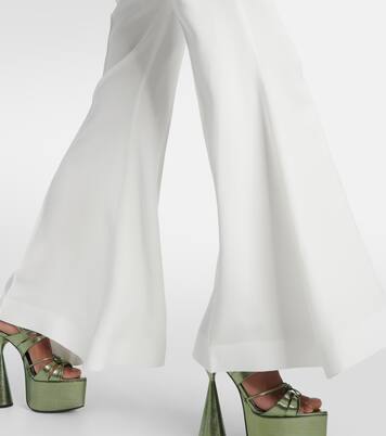 High-Rise-Schlaghose aus Cady | Nina Ricci