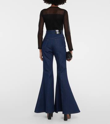 High-Rise Flared Jeans | Nina Ricci