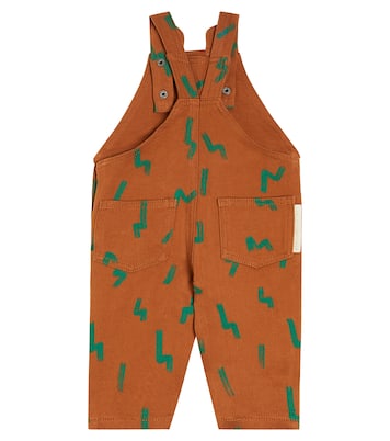 Baby printed cotton overalls | Stella McCartney Kids