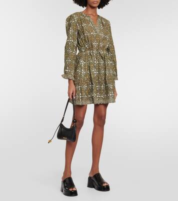 Robe Katarina imprimée en coton | Velvet