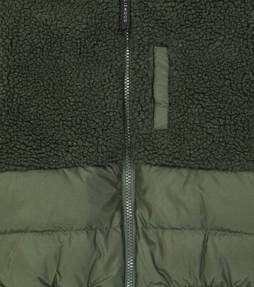 Marlin fleece-trimmed down jacket | Liewood