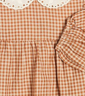 Frankie checked cotton blouse | C'era Una Volta