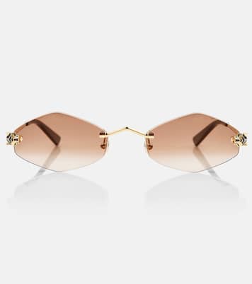 Panthère de Cartier geometric sunglasses | Cartier Eyewear Collection