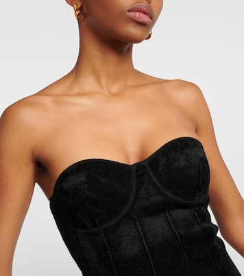 Midikleid Titania aus Samt | Galvan