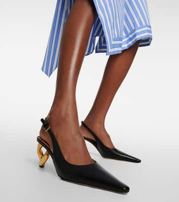 Escarpins Chain Heel en cuir | JW Anderson