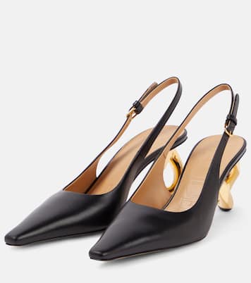 Escarpins Chain Heel en cuir | JW Anderson