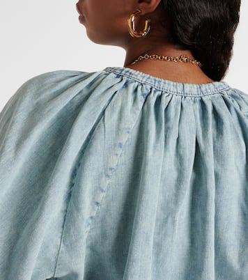 Top aus Denim | Frame