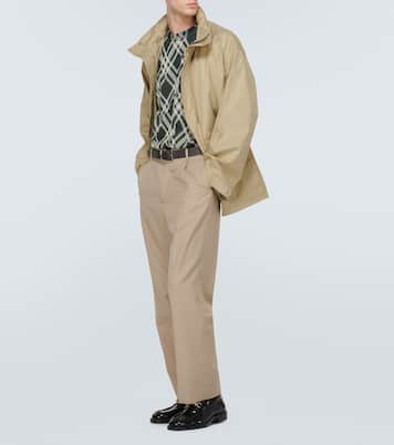 EKD embroidered cotton jacket | Burberry