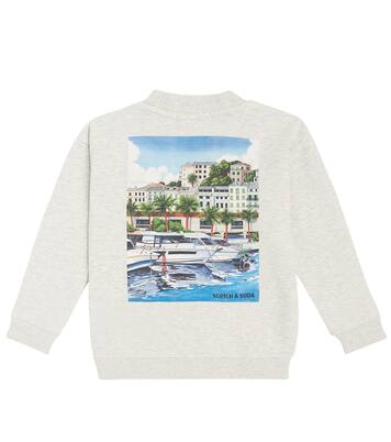 سويت شيرت من القطن الجيرسيه بطبعات | Scotch & Soda Kids