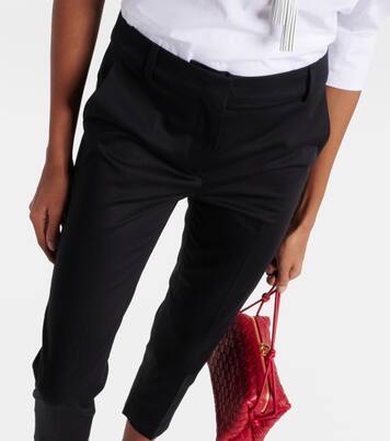 Schmale Cropped-Hose Lince aus Baumwolle | Max Mara