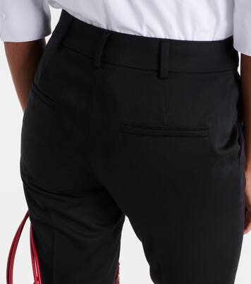 Schmale Cropped-Hose Lince aus Baumwolle | Max Mara