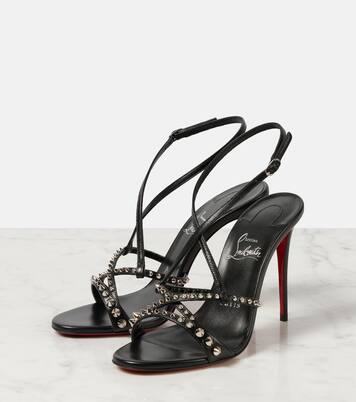 Tatooshka Spikes leather sandals | Christian Louboutin