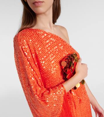 Robe longue Spritz Disco à sequins | Taller Marmo