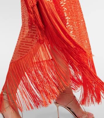 Robe longue Spritz Disco à sequins | Taller Marmo