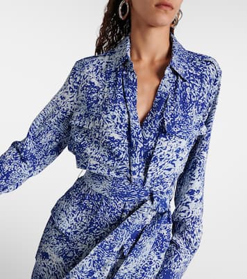 Robe chemise Vanessa imprimée | Proenza Schouler