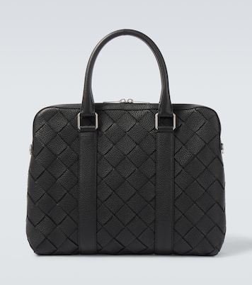 Aktentasche Slim Intrecciato aus Leder | Bottega Veneta