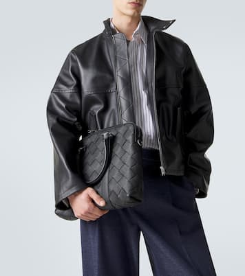 Aktentasche Slim Intrecciato aus Leder | Bottega Veneta